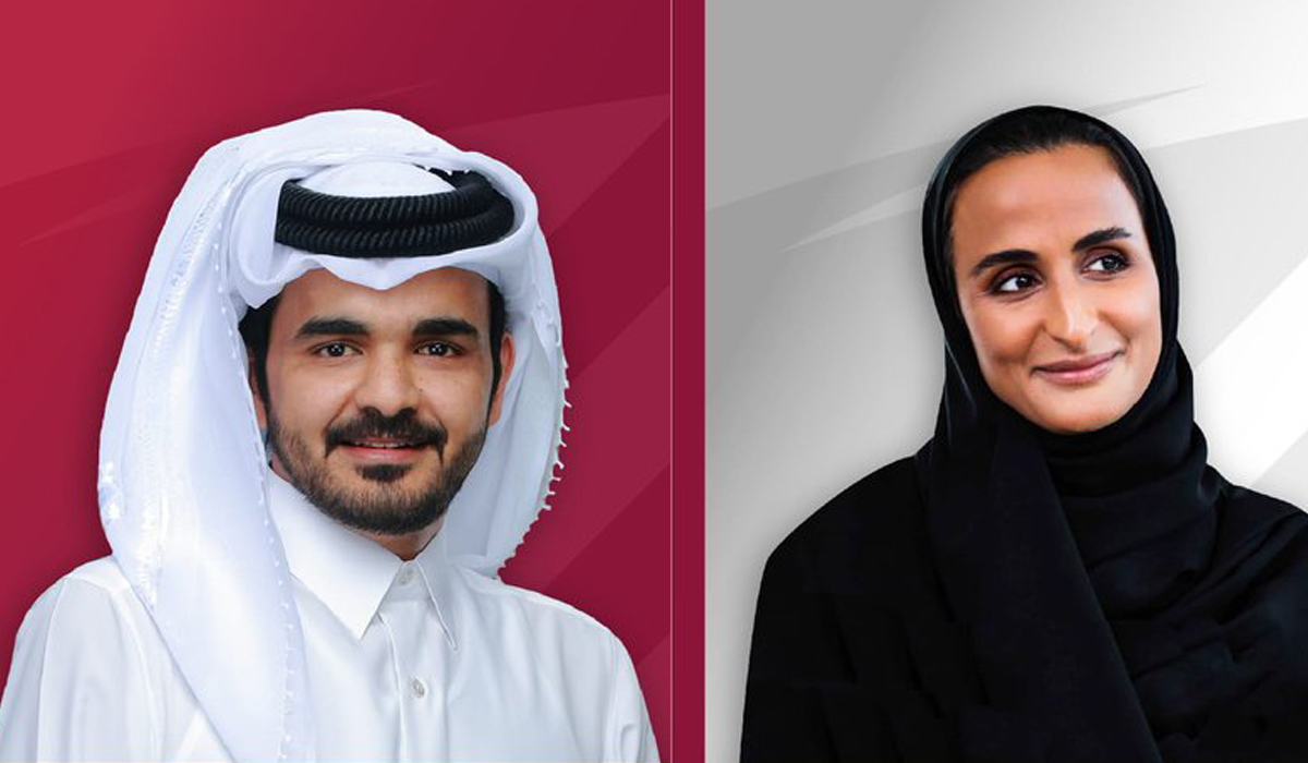Sheikh Joaan and Sheikha Hind
